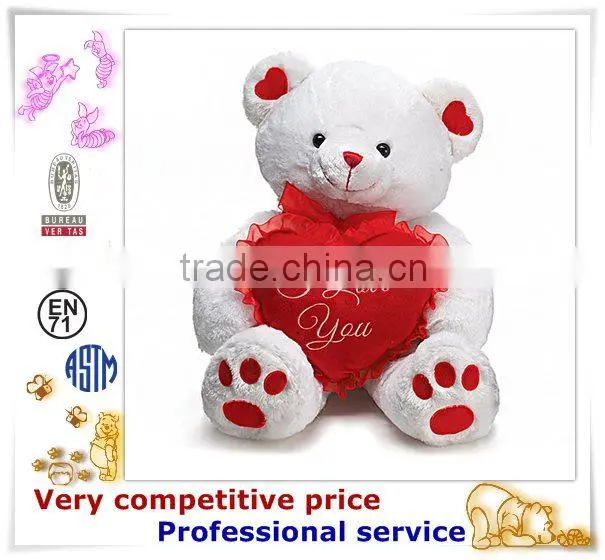 OEM Stuffed Toy,Custom Plush Toys, teddy bear with heart gift