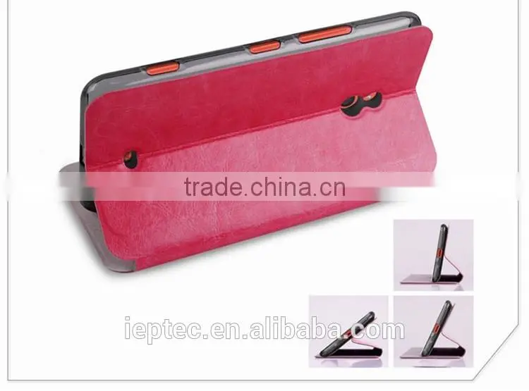 MOFi Wholesale PU Leather Mobile Phone Flip Cover Cases for Nokia Lumia 1320