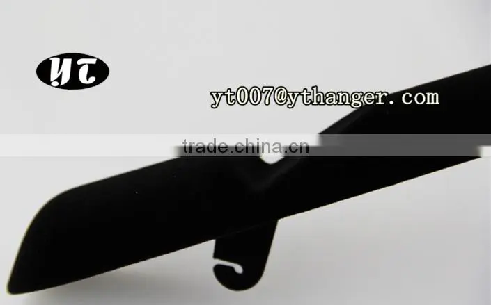 Flocked hanger,velvet coated hanger and pants hanger with clamp