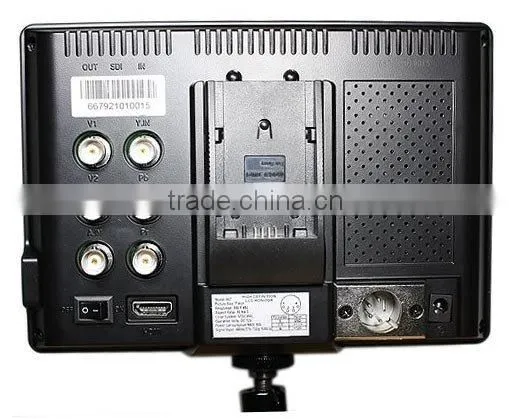 7inch LCD CCTV Monitor With DVI (Optional:HD-SDI input)