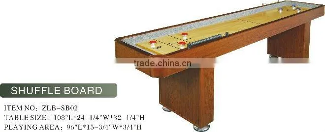 ZLB-SB02 MDF shuffleboard table