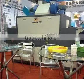Wooden brush machine
