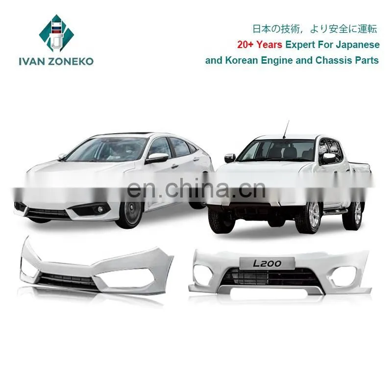 Ivan Zoneko Japan Car Rear Front Bumper , Auto Front Bumper For Toyota Hilux Mazda 3 Mitsubishi Suzuki Swift Vitara Sx4 Alto