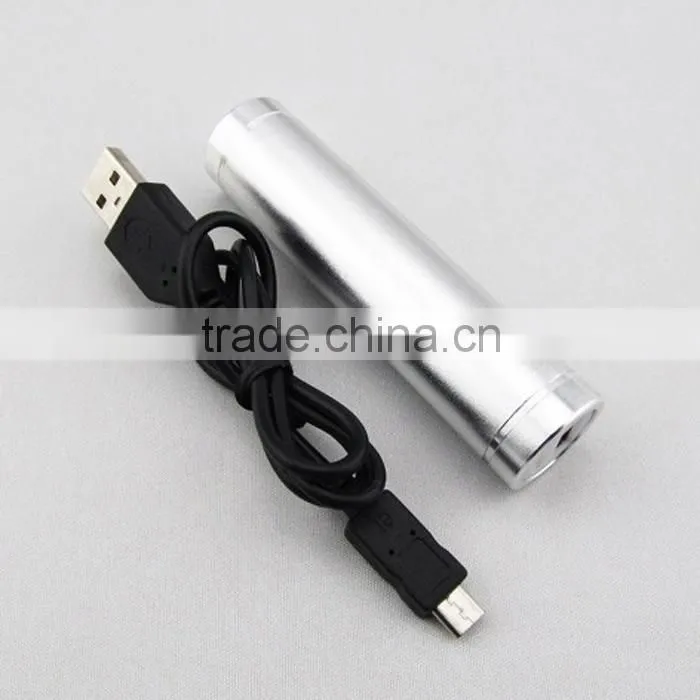 Custom 2600mah metal power bank charger