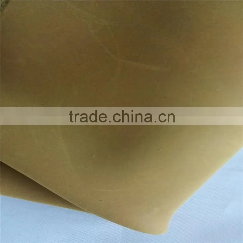 2015 genuine cow split nubuck leather genuine