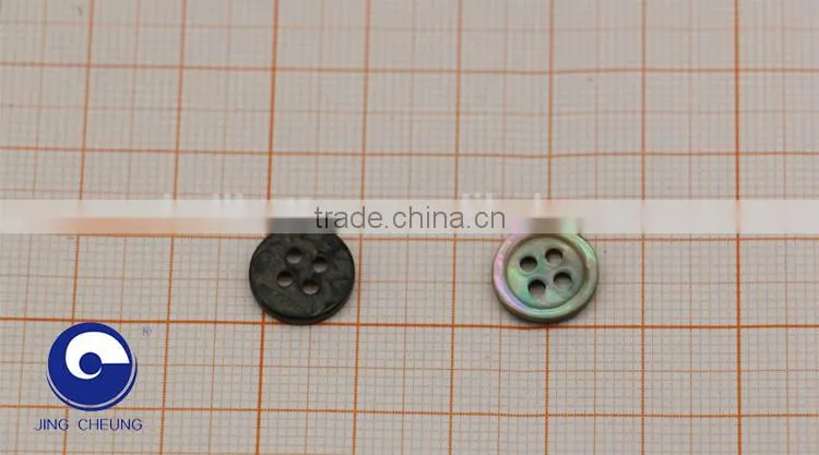 customized sea shell button