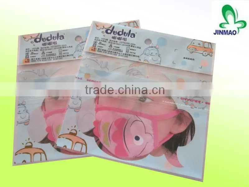 Salable super clean packaging bag with portable hole