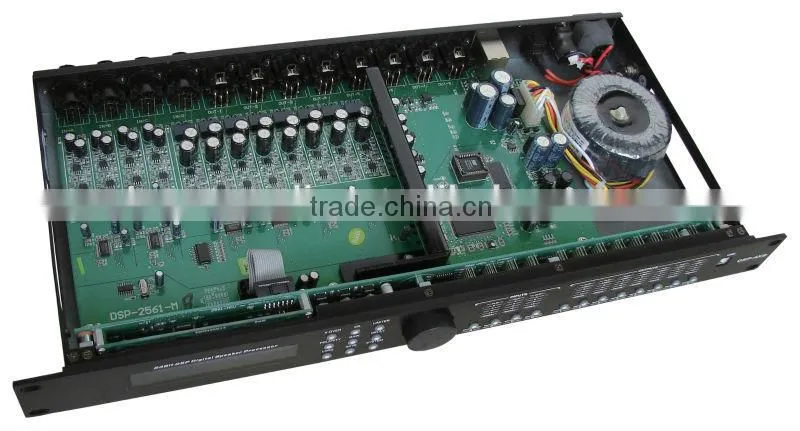 Professional Speaker Equalizer with DSP DSP-4X8