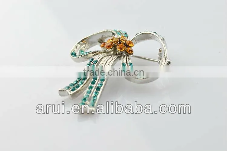 wholesale pins and brooches flowers in pedreria
