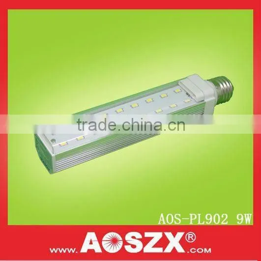 2014 AOSZX PLC 1100LM 10w E27 180 degree 2pin led g24 light bulb