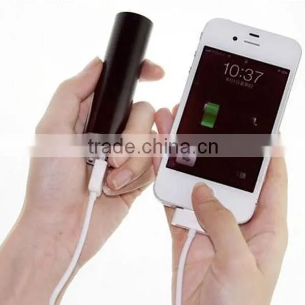 new product top selling Portable rechargeable battery gift power bank 2600mah