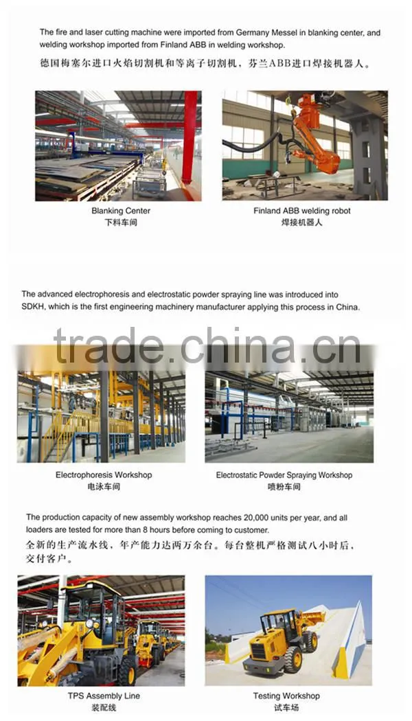 New product ZL15Fwheel loader made in China construction machine for sale with ce low price