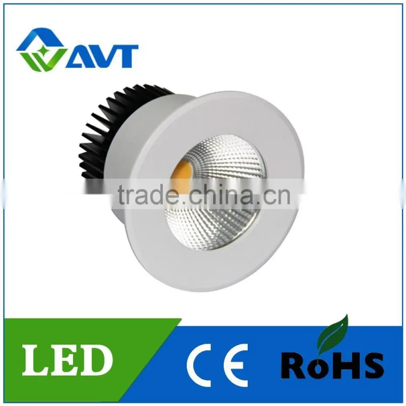 2 years warranty CE RoHS Cob adjustable angle Led Downlight 5w 7w 10w