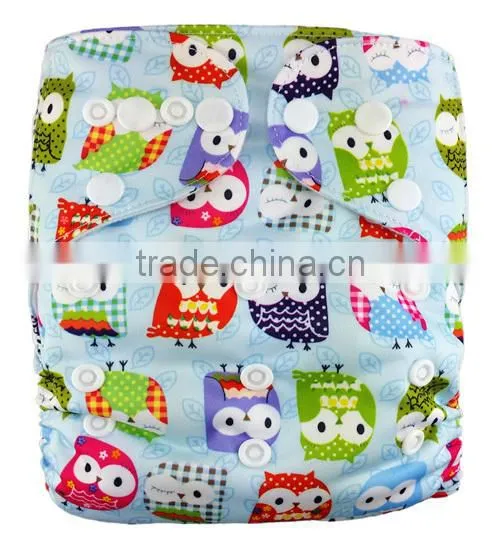 JC Trade Digital Prints Fitted Kids Diaper Ecological Cloth Diapers