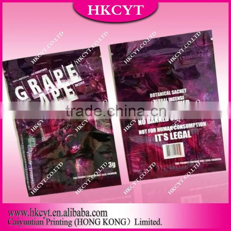 spice whosale plastic packaging bags
