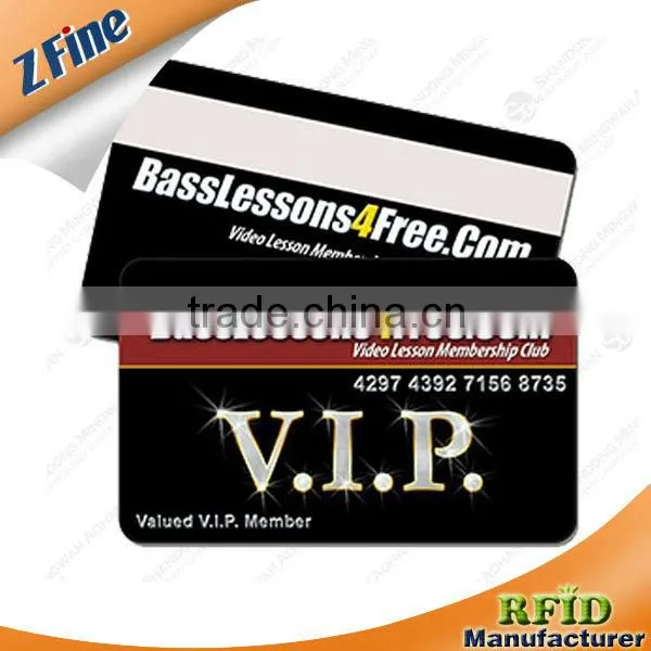 exclusive plastic membership cards