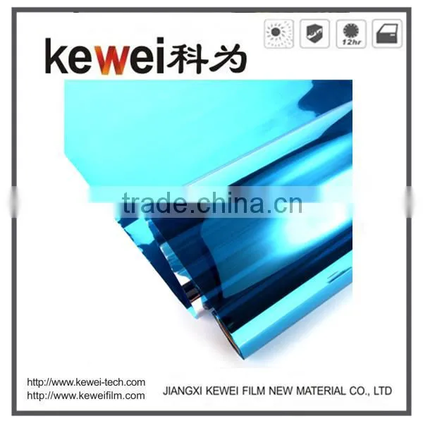 Kewei Gold-Silver Decorative films for building windows, high heat resistance window film,2PLY