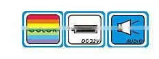 100m transmitting distance water proof wifi transmitter for car backup camera
