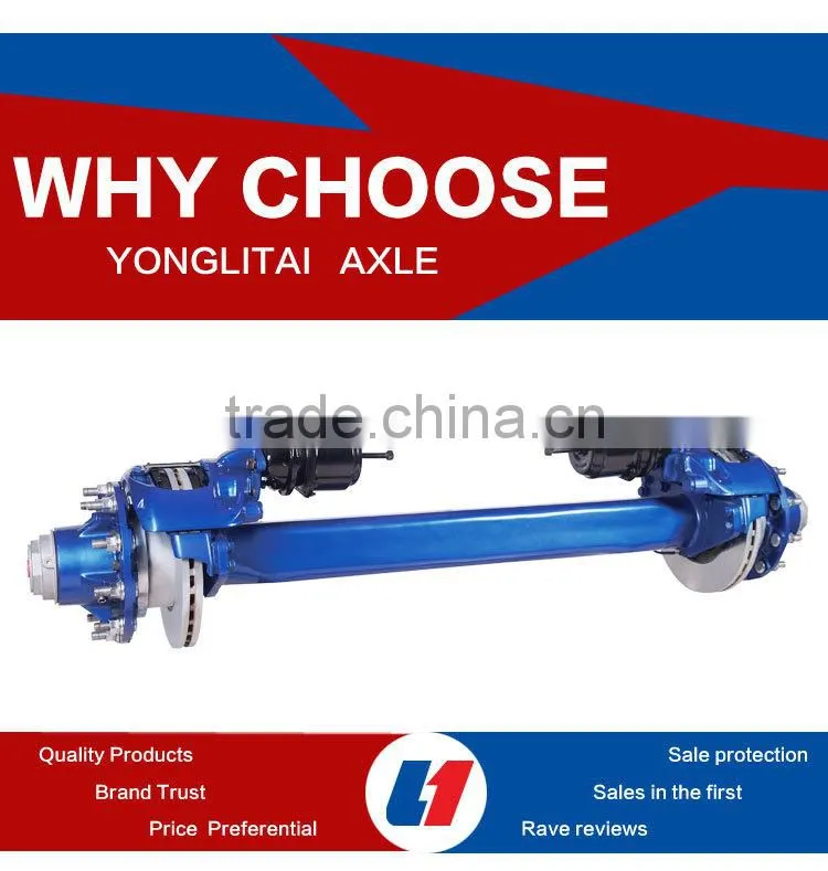 L1disk brake type semi-trailer torsion axles