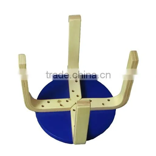 Children Cartoon design blue Wooden dinning Chair