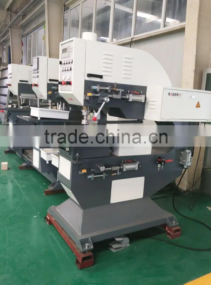 China Best price automatic twins glass drilling machine