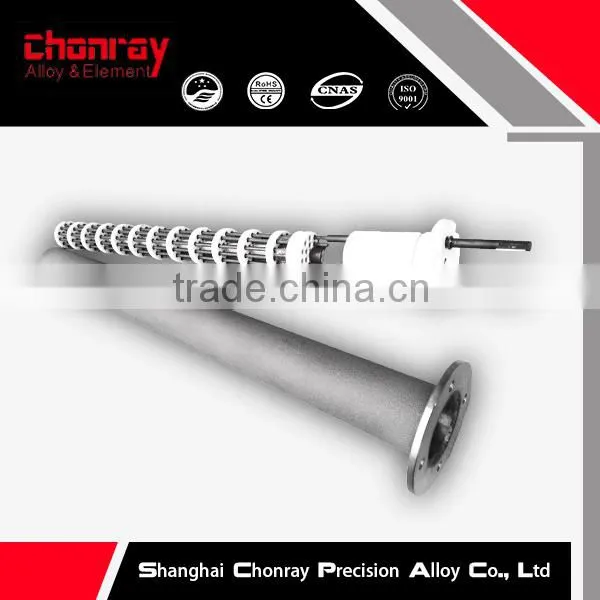 Radiant tube heater electric high resistance heater water heater