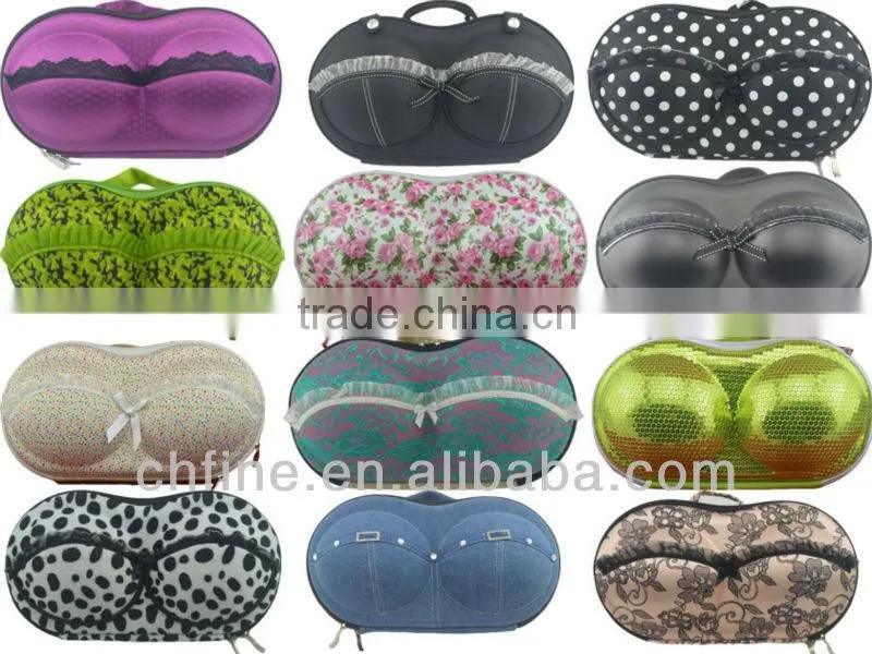 2014 ECO-Friendly PP material transparency bra carrying bags