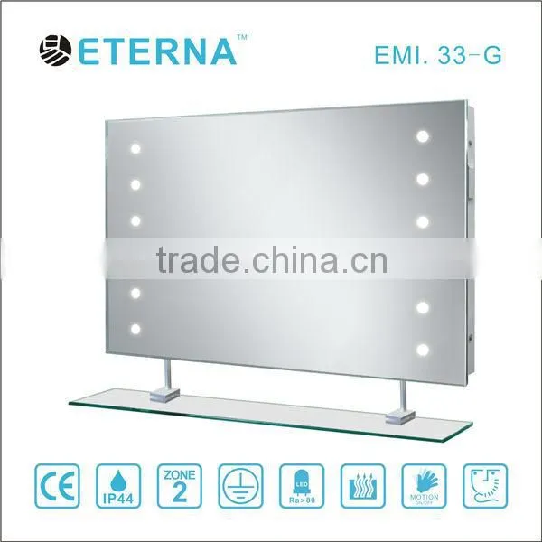 modern pratcial plain home decoration bathroom vanity LED mirror