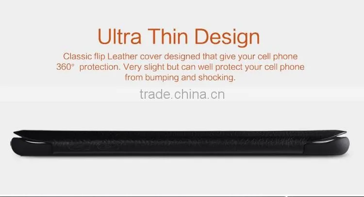 Nillkin Brand Qin Series Luxury Card Holder Case for Samsung S7 Edge Shockproof Flip Leather Case MT-5515