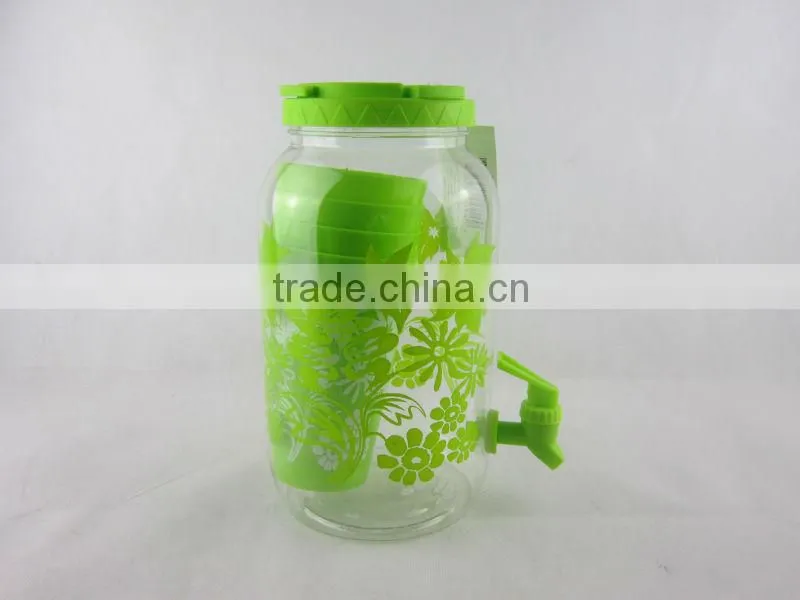 25 pieces Party Drink Set large capacity water jar PET beverage dispenser BPA Free water container