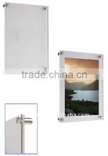 wall mounted photo frame / modern fixing frames / acrylic poster frames / poster kit