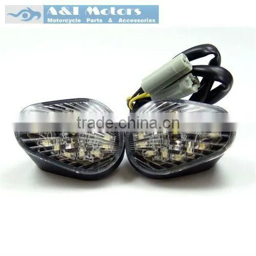 universal integrated motorcycle led signal indicator light