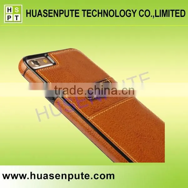 2016 New Arrival Mobile Phone Case For iPhone6 Plus/6S Plus,For iPhone6 Plus/6S Plus Case Leather With Two Card Slot