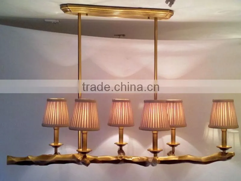 good quality brass pendant lamp simple for dining room