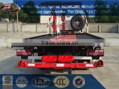 JMC hot sale low bed flat bed wrecker road resuce truck low price tow truck for sale