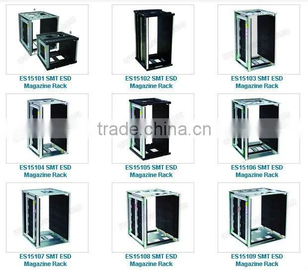 OEM High Temperature 355x320x563(50 PCBs) Anti-static ESD Magazine Rack