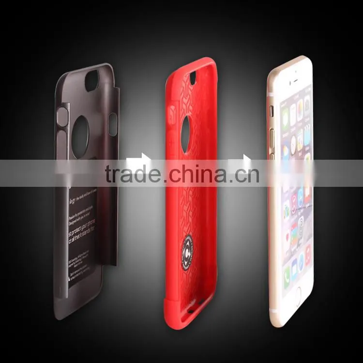 Outter PC+Inner TPU Double Layer PhoneCases for iPhone 6 Plus