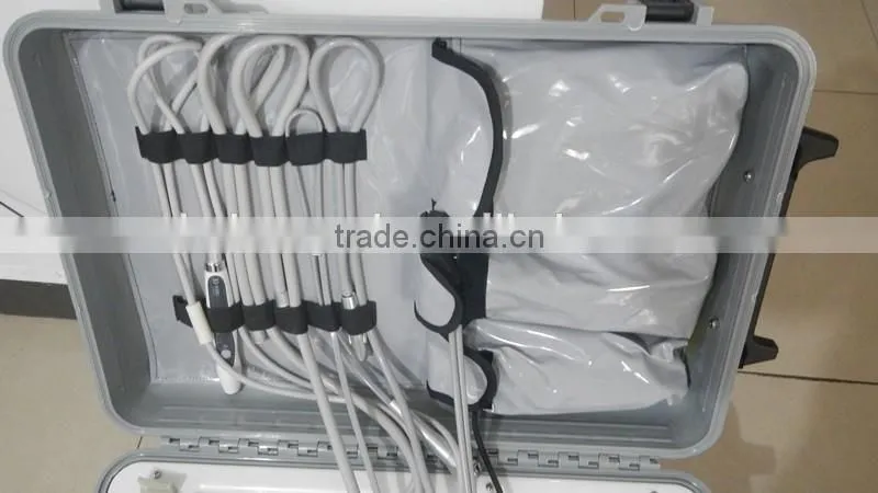 CE/FDA approved DU-893 Dental Equipment for Dentist Portable Delivery Unit Cart Suitcase