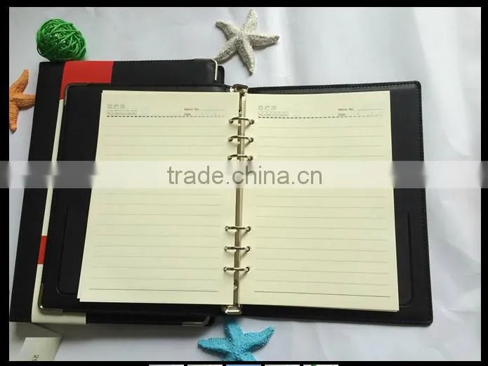 Business notebooks with pen