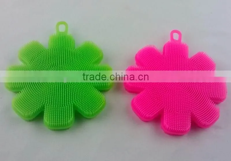 Silicone bath brush bath body brush