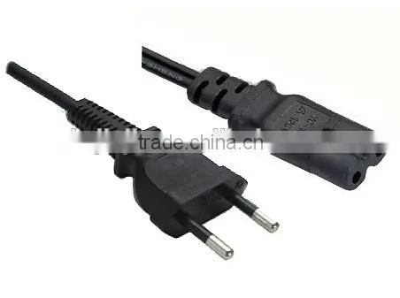Brazil power plug to IEC C7 female with INMETRO certificate