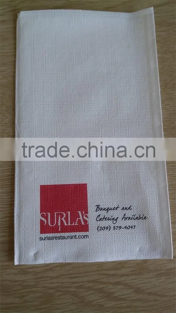 Dinner Napkin, Regal Embossed, 2-Ply, 1/8 Fold, 17" Length x 15" Width, White (Case of 3000)