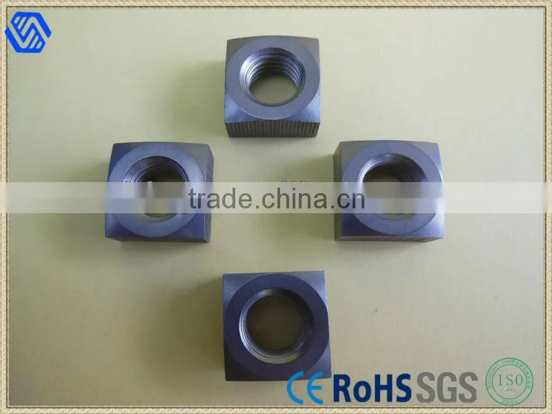 Carbon steel znc plated customized Square Nut fot M6