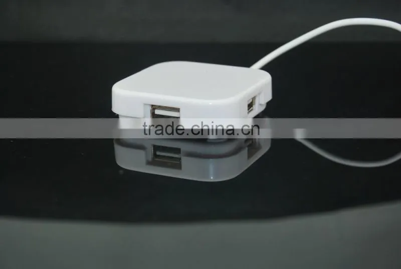 USB 2.0 Hub Portable Mini Hub Can Be Printed Logo on Hub