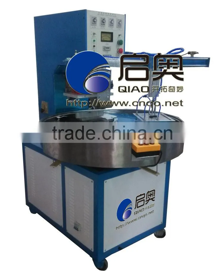 High frequency single head turntable welding machine