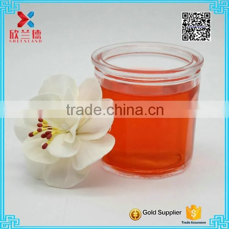 100ml round glass pudding jars
