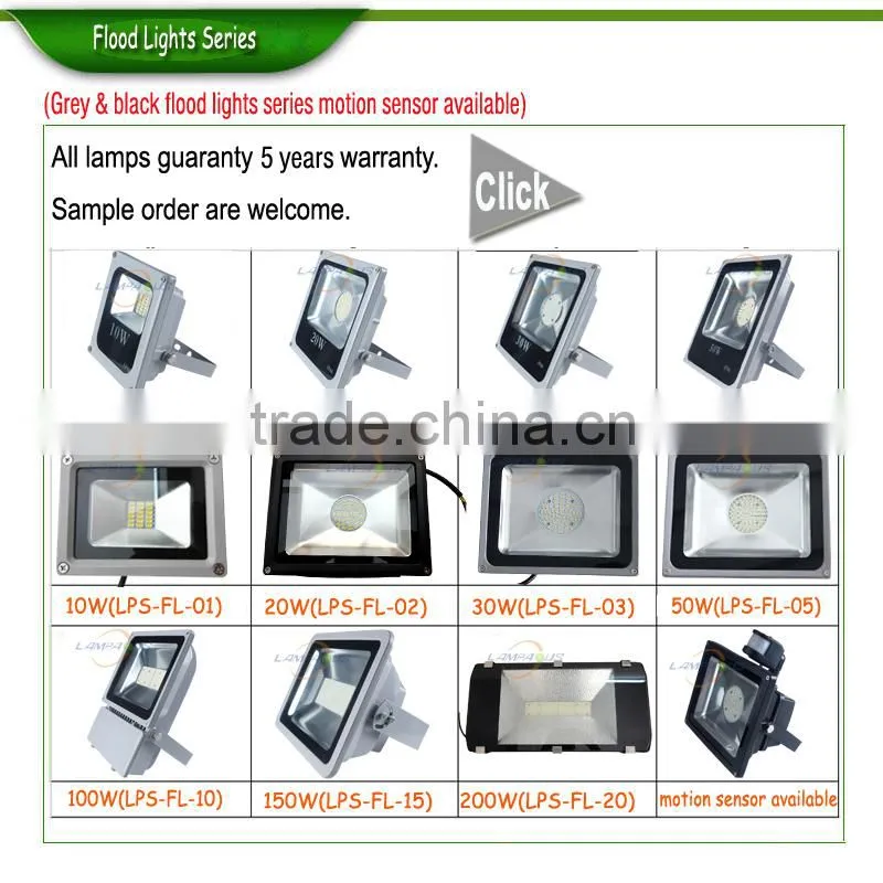 ce rohs ul approved 5 years warranty low price meanwell driver 50w 100w 150w 160w led flood light