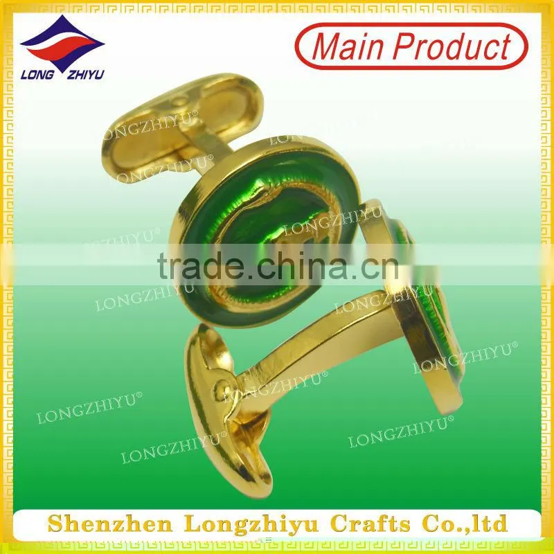 China Supplier Fabric Knot Cufflinks crystal cufflinks