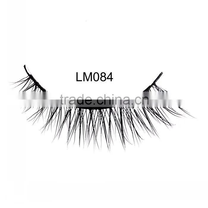 best quality siberian mink fur strip eyelash real mink false eyelash with custom packaging