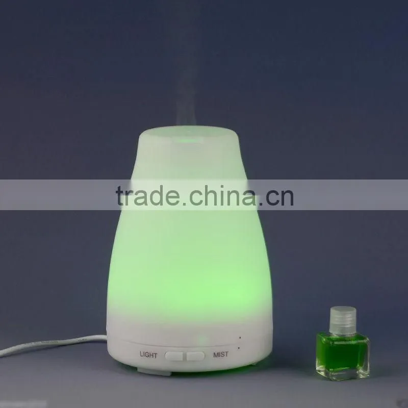 120ML Mini air Humidifier Ultrasonic Essential Oil Diffuser with Colorful Change LED Light